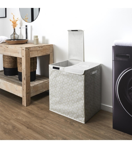Кош за пране с две отделения