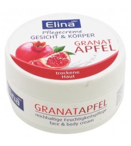 Крем за лице и тяло с нар Elina med Face and body cream Pommegranate 150 мл
