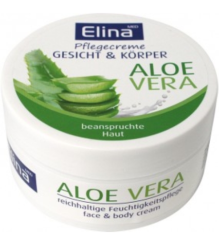 Крем за лице и тяло с нар Elina med Face and body cream Aloe vera 150 мл