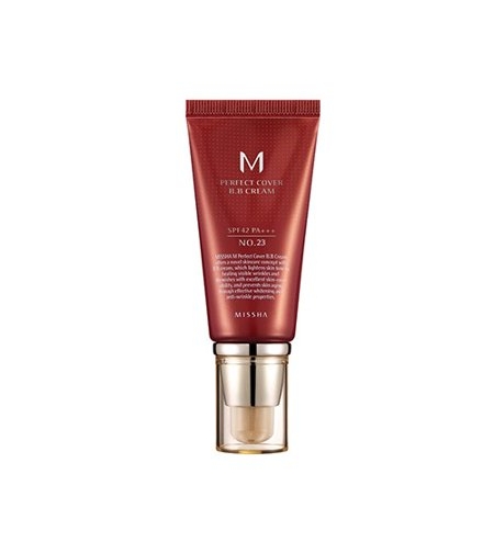 BB Крем с перфектно покритие Missha M Perfect Cover BB Cream SPF42/PA+++ №23 Natural beige, 50 ml