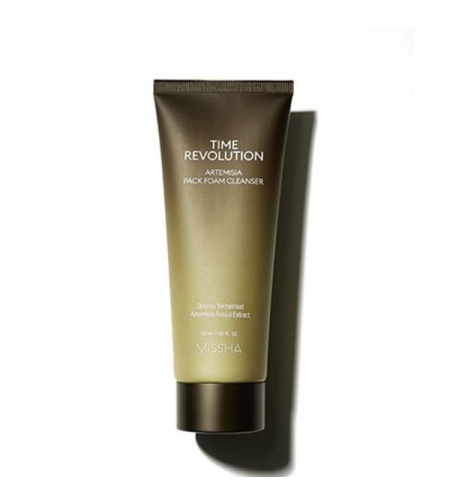 Почистваща пяна 2в1 с пелин Missha Time Revolution Artemisia Pack Foam Cleanser 150 мл