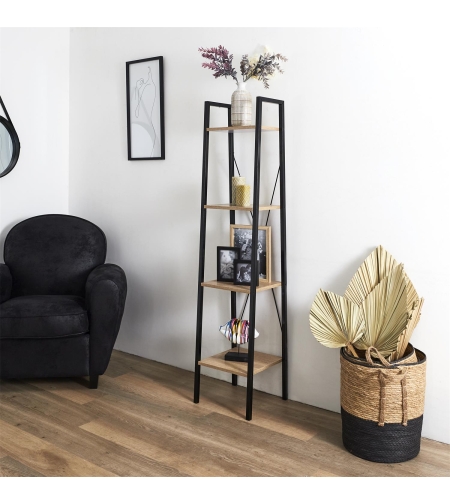 Етажерка в индустриален стил L34