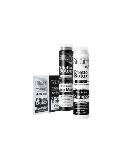Комплект с Ботокс ефект за лечение на суха и увредена коса  SILIUM BOTOX EFFECT ANTI-AGE KIT