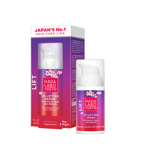 Интензивен серум против против бръчки, Hada Labo 3D-Lifting Serum Intensive Skin Age-Repair, 30 мл