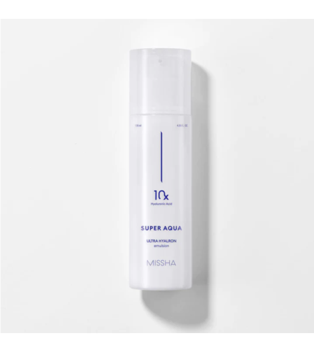 Хидратираща емулсия  с 10 вида хиалуронова киселина Missha Super Aqua Ultra Hyalron Emulsion 130 мл
