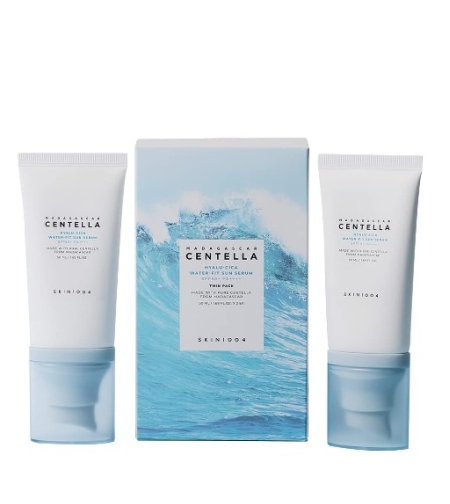 Комплект слънцезащитни кремове SPF50+ PA++++ с азиатска центела и хиалуронова киселина 2х50 мл