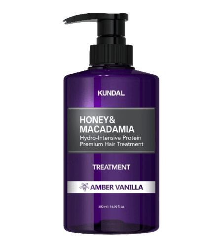 Натурален балсам за коса KUNDAL Honey & Macadamia - Conditioner Amber Vanilla