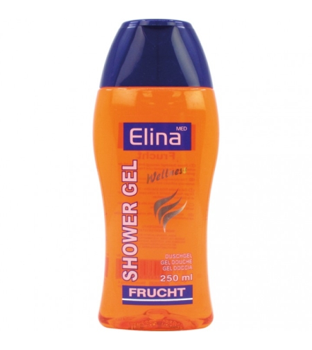 Душ гел с аромат на плодове Elina med Wellness Shower gel Fruits 250 мл