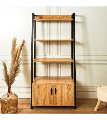 Библиотека в индустриален стил