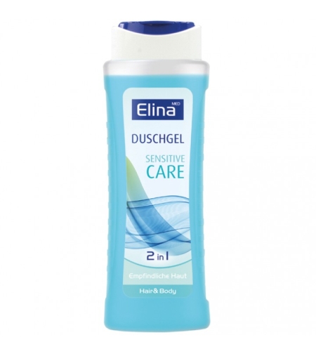 Душ гел за чувствителна кожа с аромат на ванилия Elina med Shower gel Sensitive Care 300 мл