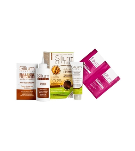 Витализираща боя за коса с 5 зърнени култури Silium Cosmetici 5 CEREALS