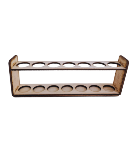 Дървена поставка за ролон бутилки