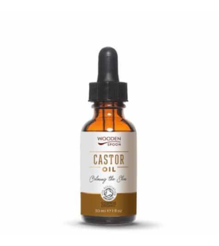 100% Рициново масло, Wooden Spoon, 30ml