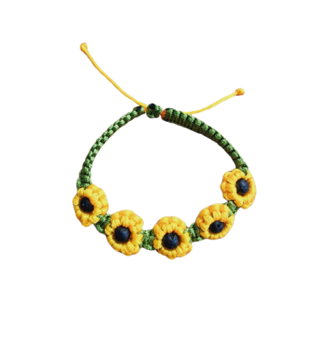 Детска арома гривна СЛЪНЧОГЛЕДИ