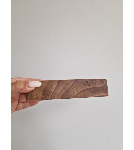 Дървена поставка за етерични масла - орех 5бр зиз-заг