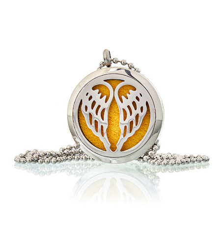 Арома колие Криле с включени 10бр филцови вложки