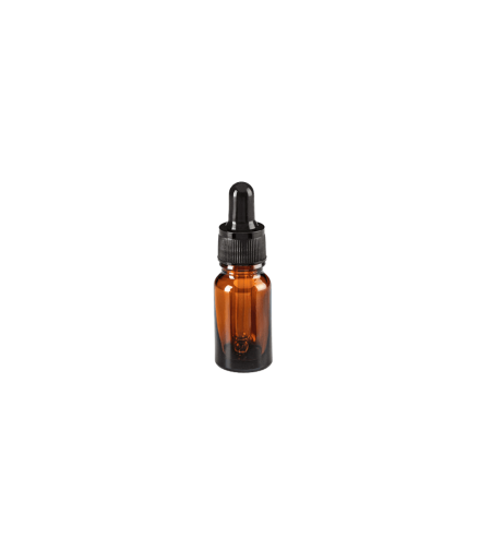 Бутилка със стъклена пипета 5 мл, мостра