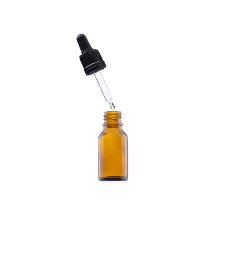 Бутилка със стъклена пипета 15 мл, мостра