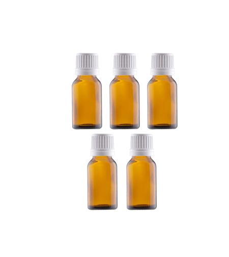 Бутилка с вътрешен капкомер 15 мл, пакет 5 броя