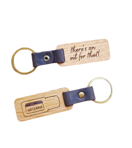 Дървен ключодържател doTERRA