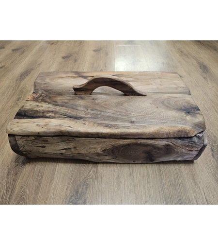 Масивен дървен куфар за етерични масла и цветни есенции 80 гнезда