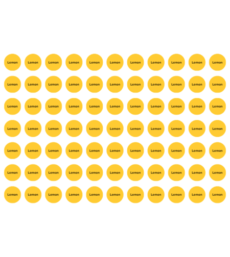 Стикери Лимон 72 бр