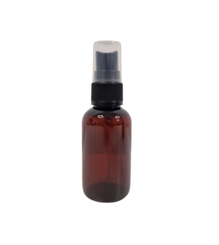 PET бутилка с черна спрей помпа 50 мл, пакет 3 броя