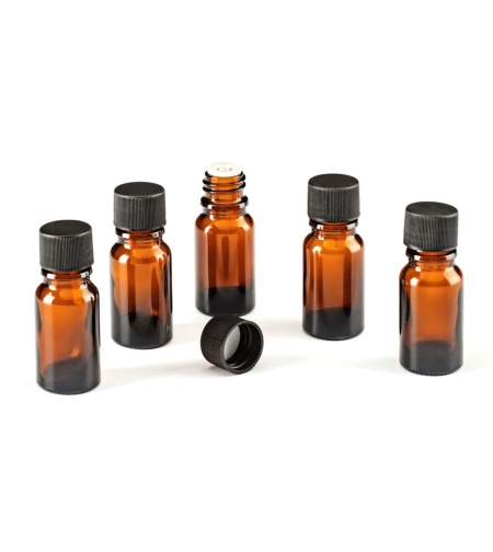 Бутилка с вътрешен капкомер 10 мл, пакет от 5 броя