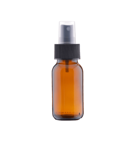 Бутилка с черна спрей помпа 50 мл,  мостра