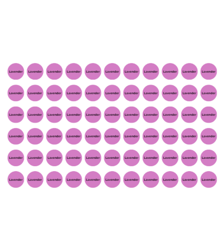 Стикери ЛАВАНДУЛА 72 бр