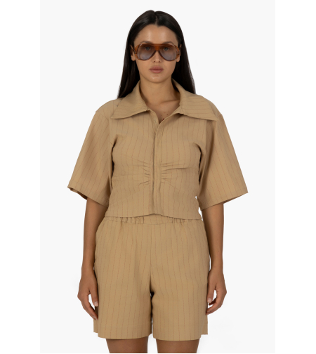 Racio Gathered Shirt