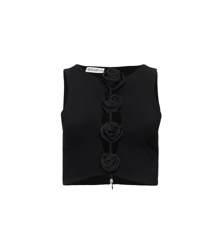 FLAMME CUT OUT TOP