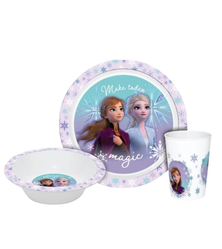 Детски сервиз 3части/ меламин Frozen