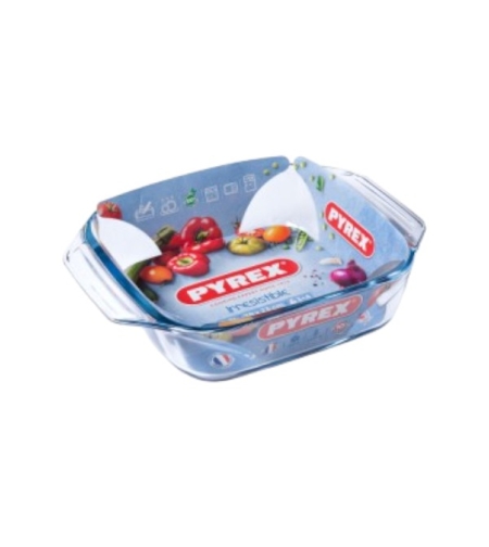 Тава правоъгална с дръжки 2.3л.PYREX IRRESISTIBLE