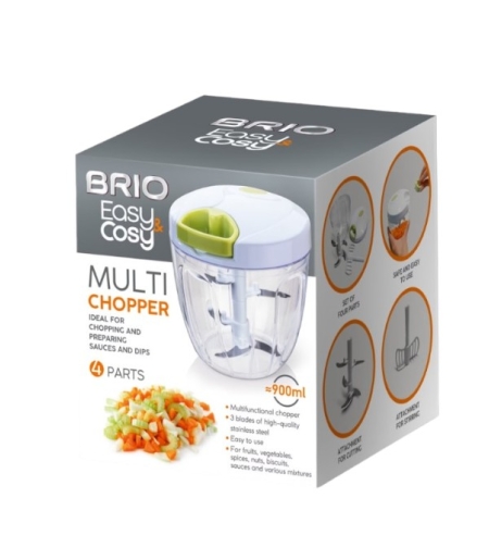 Ръчен чопър 5 ножа 900 мл. BRIO Easy and Cosy
