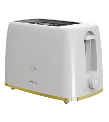 Тостер Voltz Daisy OV51440W,600W, 2филийки, Бял