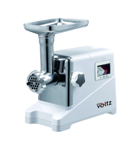 Месомелачка Voltz OV51991D, 2000W, Приставка за домати, Бяла