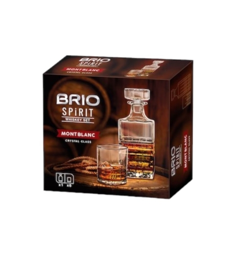 Комплект за уиски  BRIO Spirit -Mont Blanc