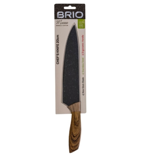 Нож BRIO MoccaMarble- на главния готвач 20см.
