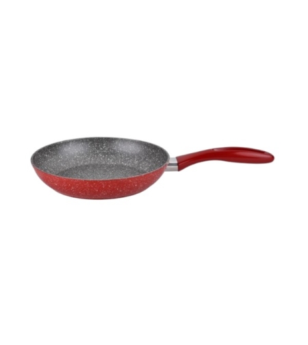 Тиган Voltz OV54419A24, 24см.,Мраморно покритие,Индукция, Червен