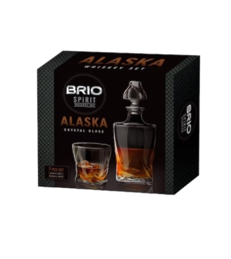 Комплект за уиски  BRIO Spirit -ALASKA