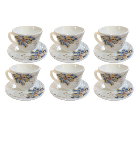 Сервиз за кафе Аркопал Синьо