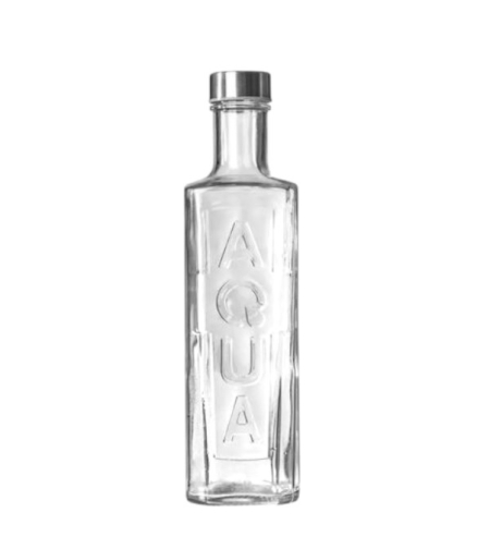 Бутилка с метална капачка на винт AQUA 1 литър