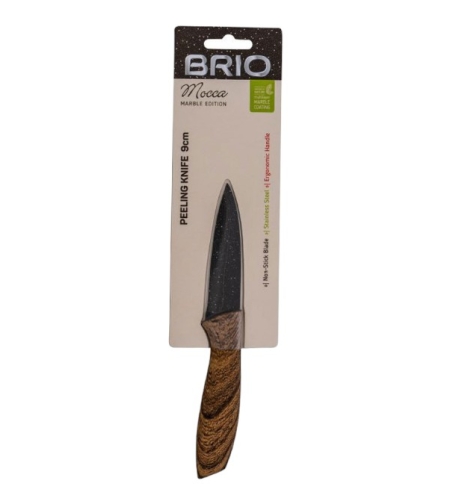 Нож BRIO MoccaMarble- за белене 9см.