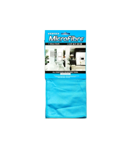 Кърпа микрофибър стъкло-синя МС-002/SS22
