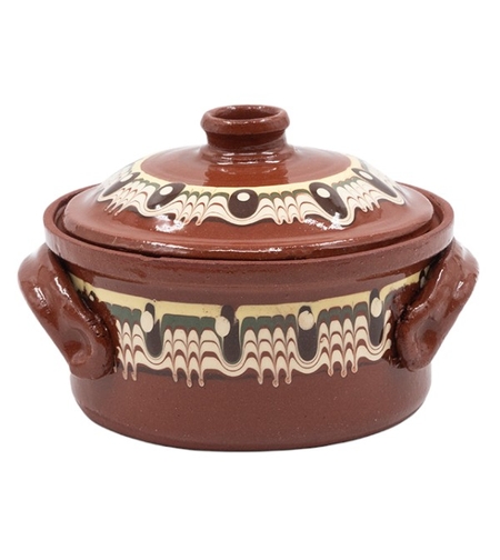 Гювече 500 мл. Троянска шарка