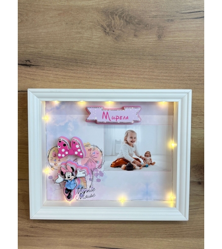 LumiFrame със снимка и мини маус