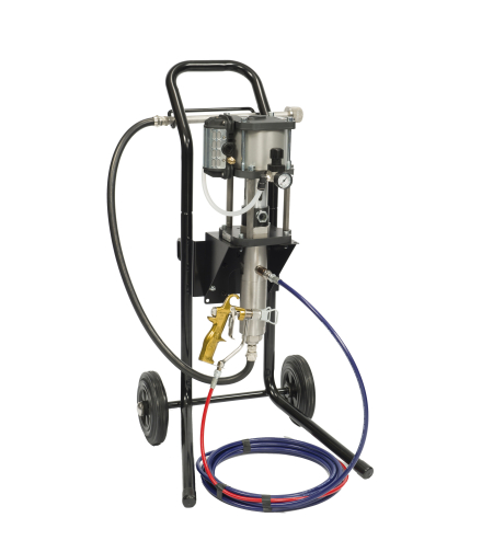 Помпа високо налягане Binks MXL 12/31 (31:1) с пистолет Air Assisted Airless AA4400