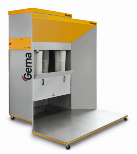 Gema Classic Open Кабина за прахово боядисване