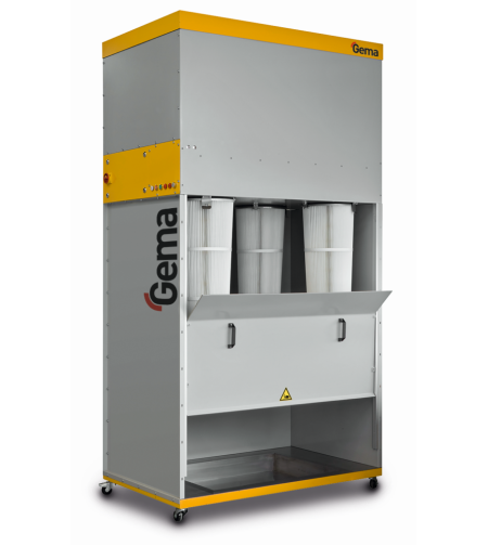 Gema Extraction Unit Кабина за прахово боядисване